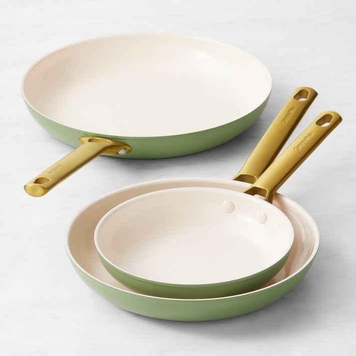 GreenPan™ Reserve Ceramic Nonstick Fry Pans, Set of 3